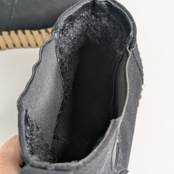 Ilse Jacobsen Tulip 6370 Plateau Ankle Boots EU 37 Black Chelsea Platform - Picture 14 of 16